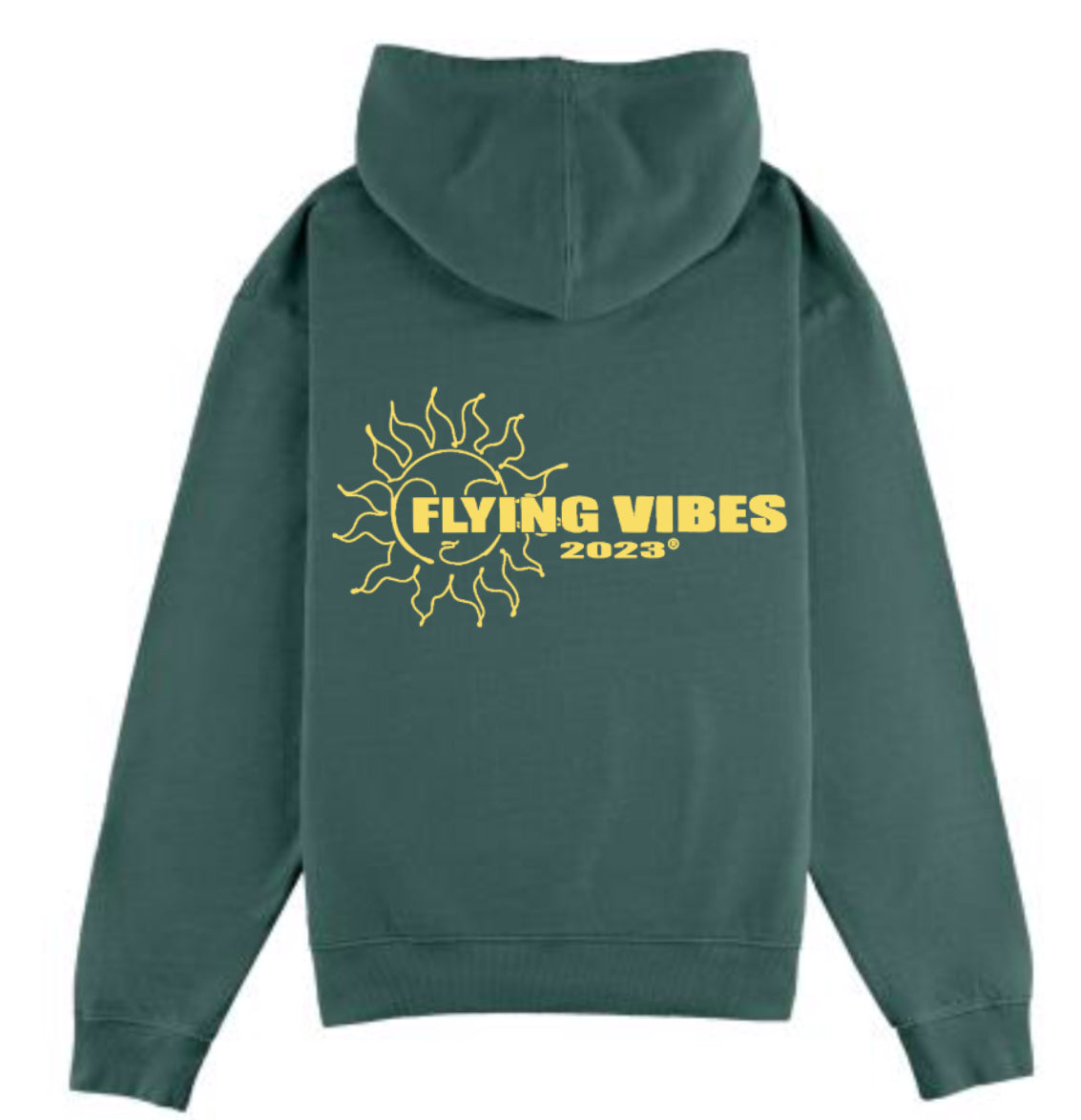 Hoodie flying green