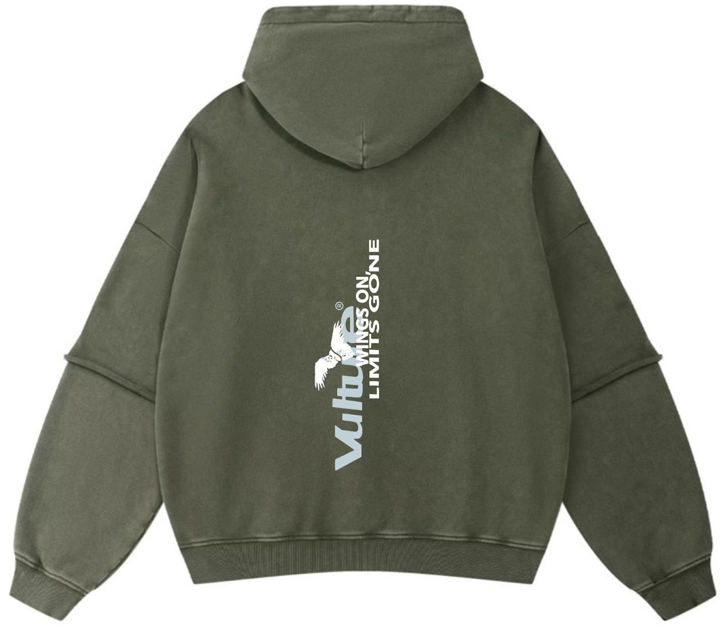 GREEN UNIQUE HOODIE