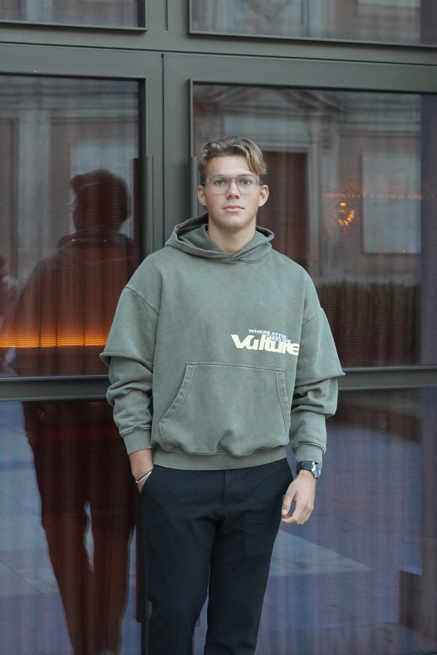 GREEN HORIZON HOODIE