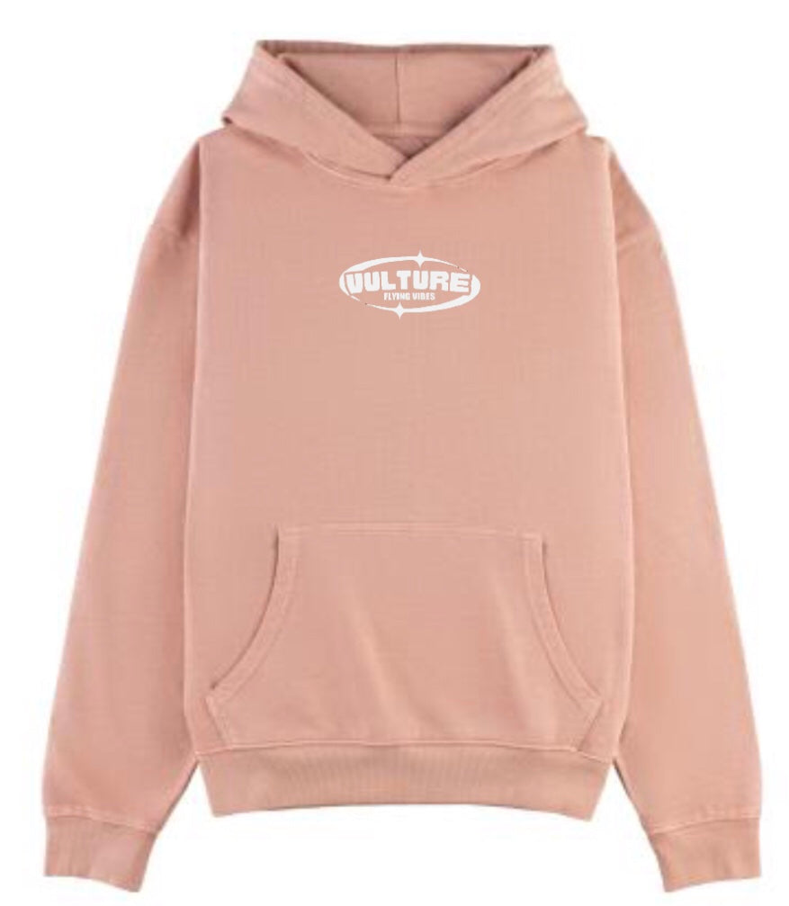 Hoodie Vulture pink