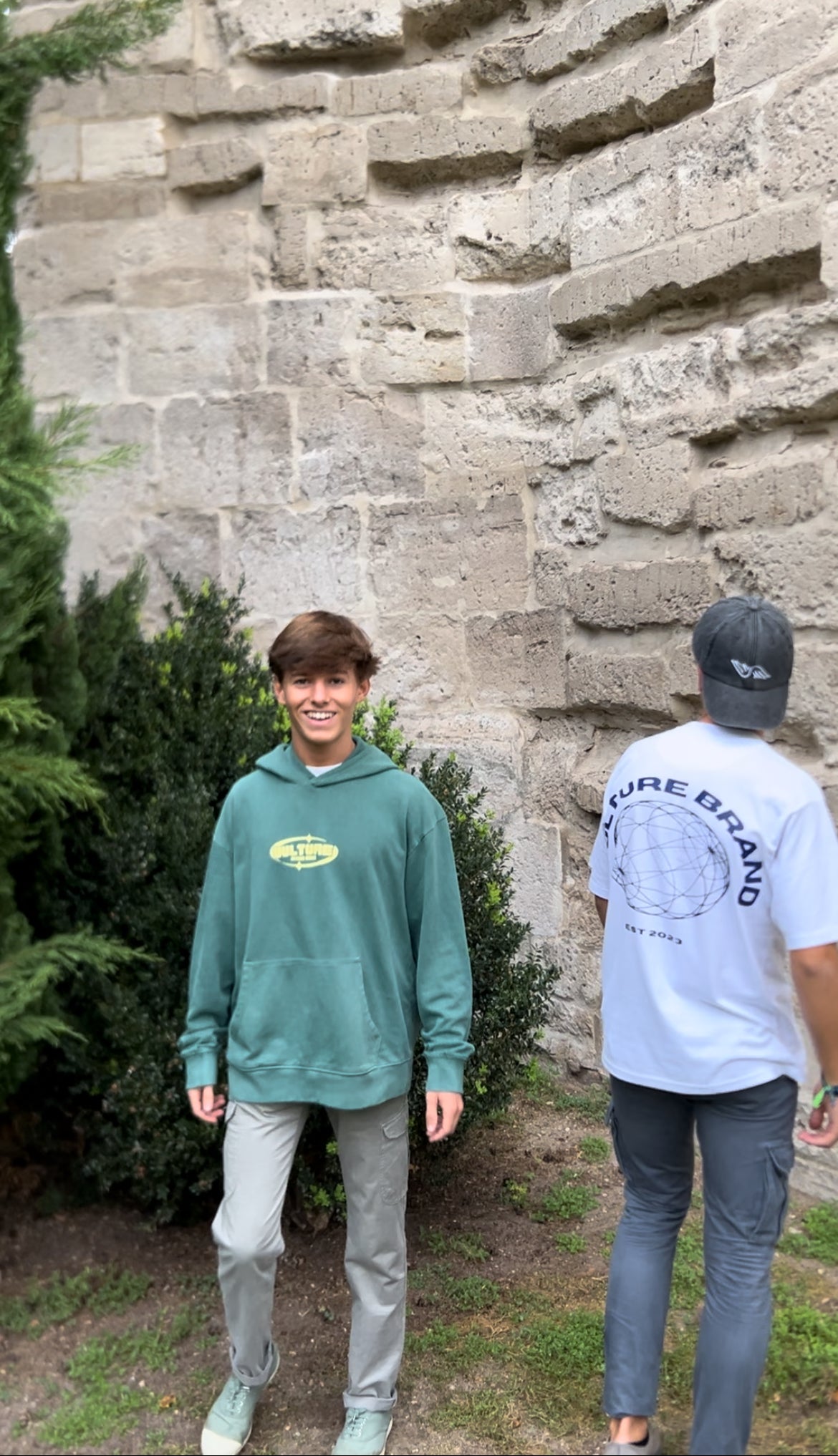 Hoodie Vulture green