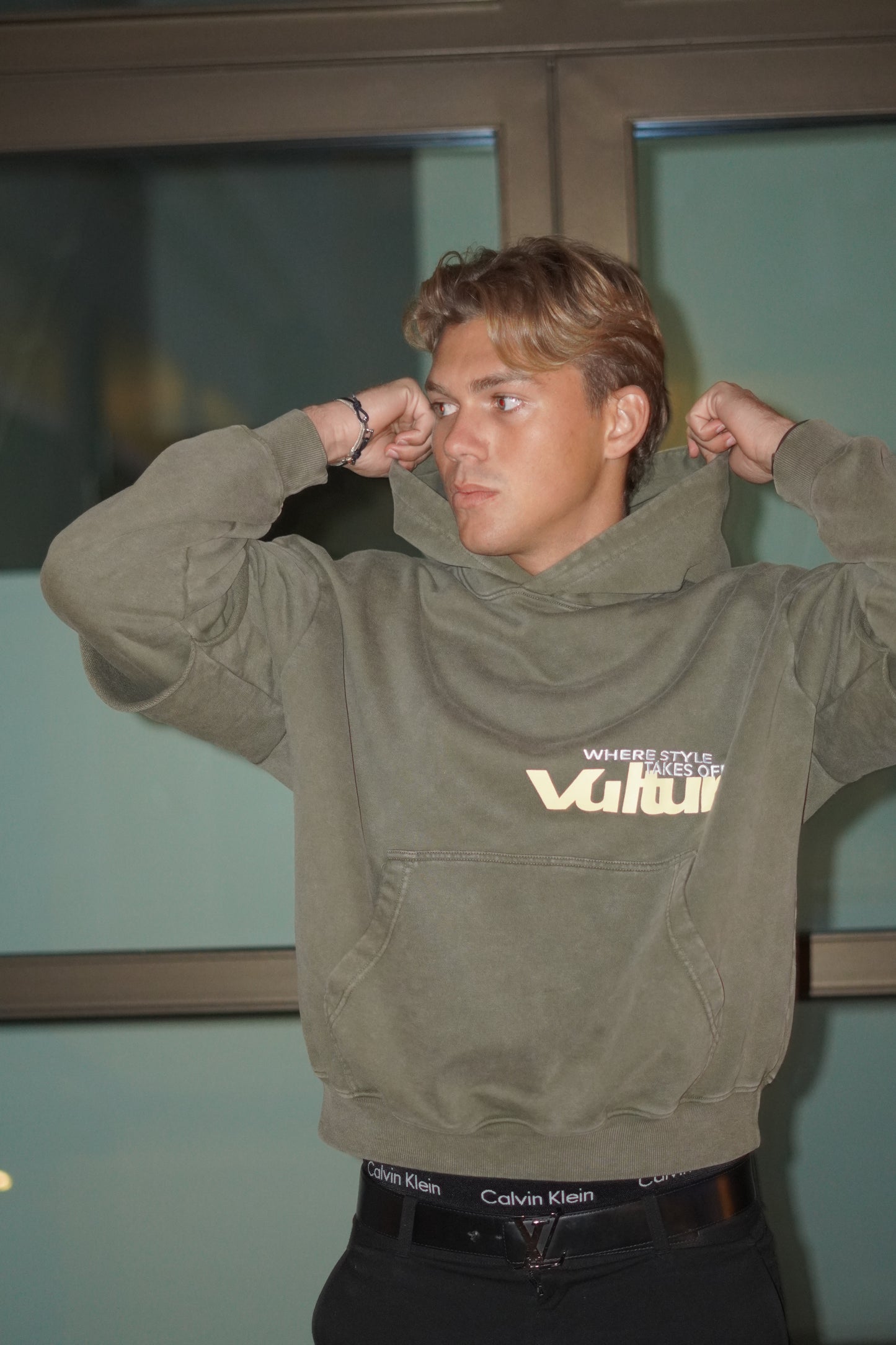 GREEN HORIZON HOODIE