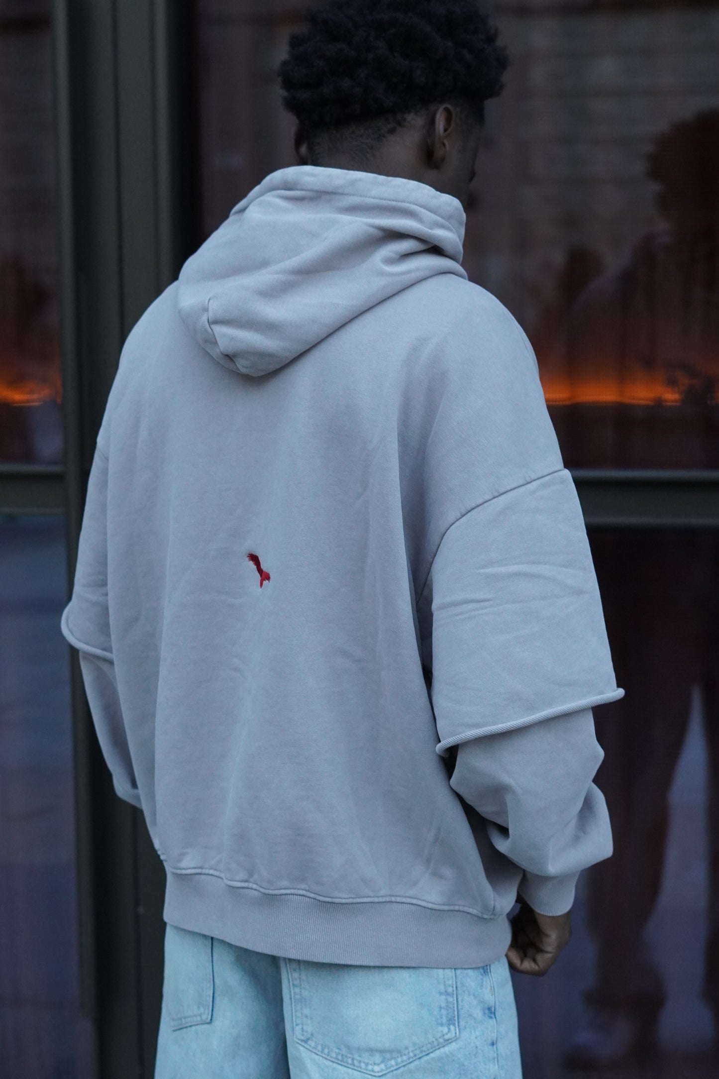 GREY HORIZON HOODIE