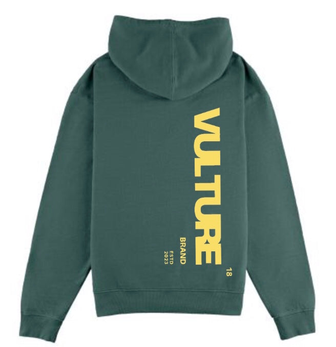 Hoodie Vulture green