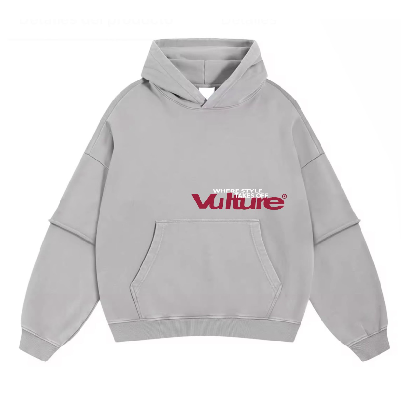 GREY HORIZON HOODIE